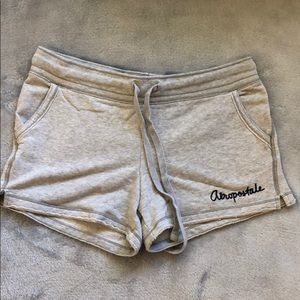 Aeropostale grey stretch shorts
